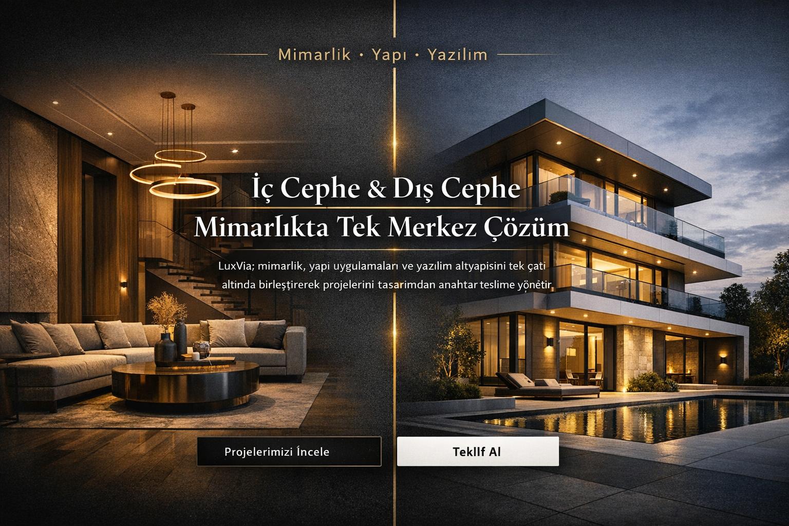 LuxVia Mimarlik Projesi